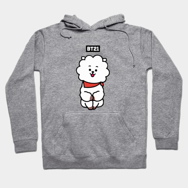 bt21 bts exclusive design 67 Hoodie by Typography Dose